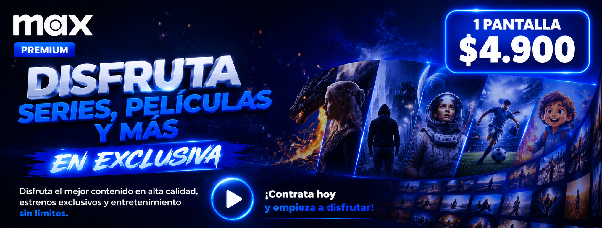 MAX Promocíon Pantalla