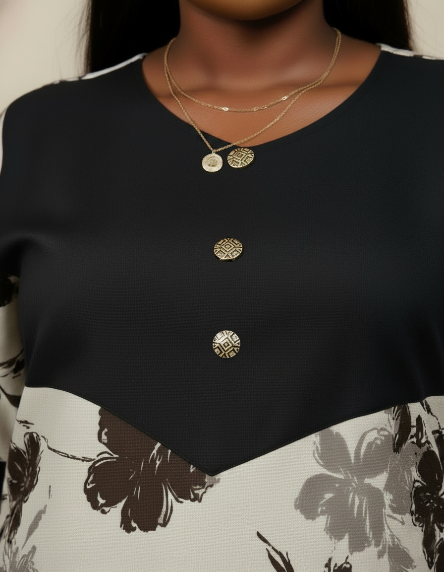 Model in premium everyday fashion styling