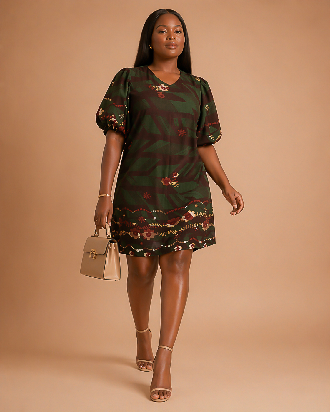 Model in Dress