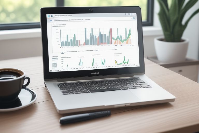 Tablero de control web con métricas