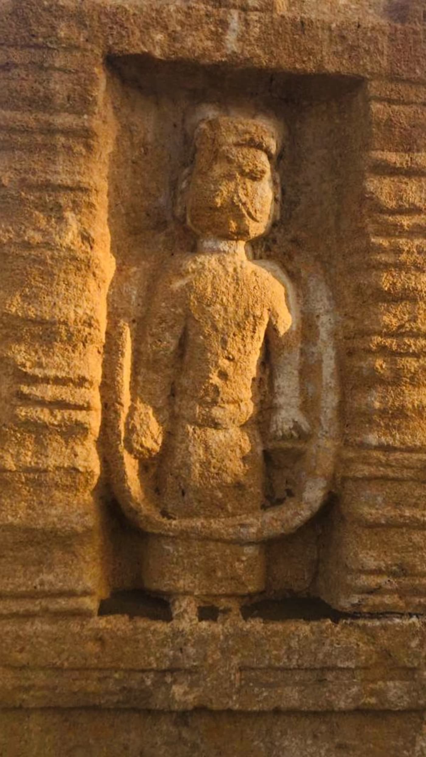 A statu from Kuldhara