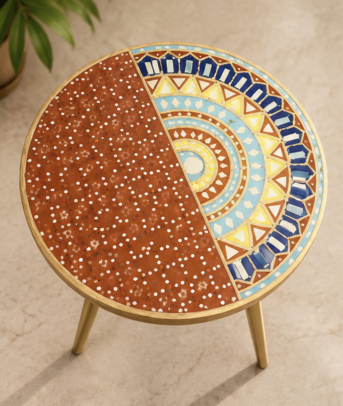 Lippan art coffee table view 2
