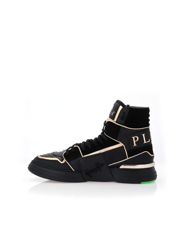 HI TOP SNEAKERS PHANTOM KICK PYTHON HEXAGON Philipp Plein
