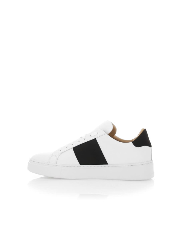 Nappa Leather Lo Top Sneakers Philipp Plein