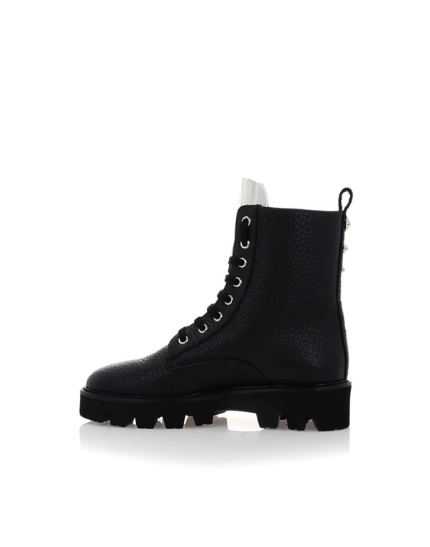 Flat boots with studs online