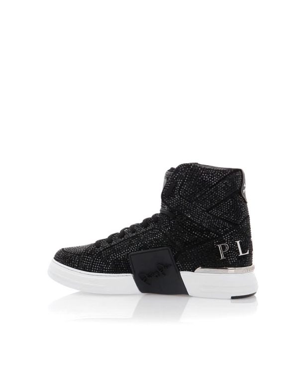 White and gold high top sneakers cheap
