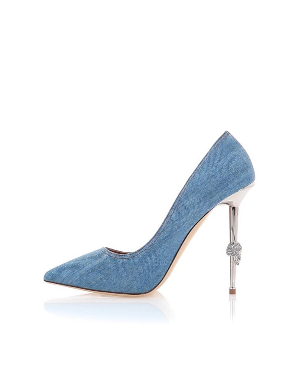 Denim high heels new arrivals