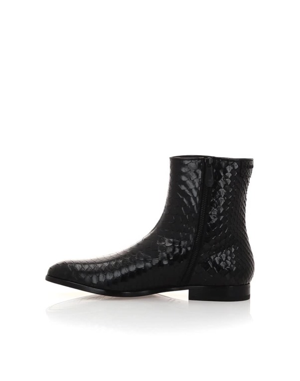 Python Print Boots Lo Heels Mid Philipp Plein
