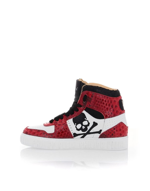 HI-TOP SNEAKERS NOTORIOUS PYTHON SKULL | Philipp Plein HI-TOP SNEAKERS NOTORIOUS PYTHON SKULL | Philipp Plein