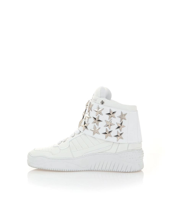 Thunder Hi-Top Sneakers Stars | Philipp Plein