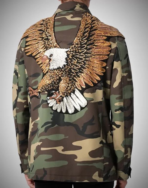 Camo fringe jacket sales