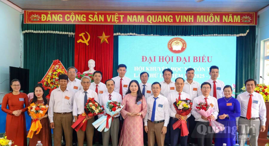 Hội Khuyến học xã Cồn Tiên được củng cố và nâng cao năng lực, góp phần thúc đẩy mạnh mẽ công tác khuyến học, khuyến tài tại địa phương - Ảnh: N.B