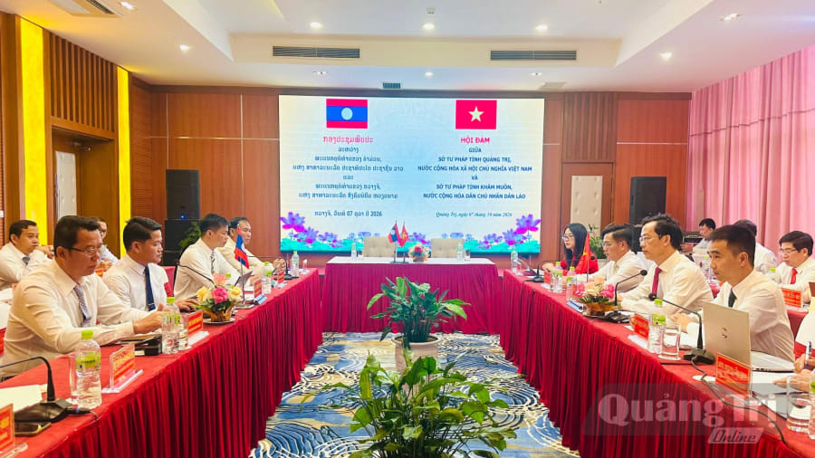 Quang cảnh buổi làm việc - Ảnh: B.N