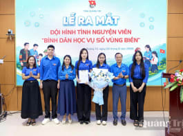 Ra mắt đội hình tình nguyện viên 'Bình dân học vụ số vùng biên' năm 2026