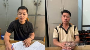 Khởi tố 2 đối tượng lừa đảo bằng sổ đỏ giả và cho vay lãi nặng