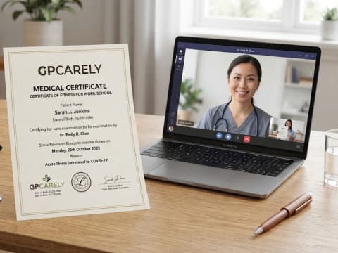 Sick Certificate Online