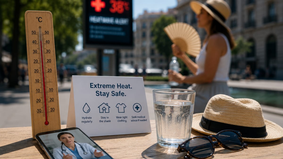 Extreme Heat & Online Doctor Consultations: When to Seek Virtual Care During a Heatwave