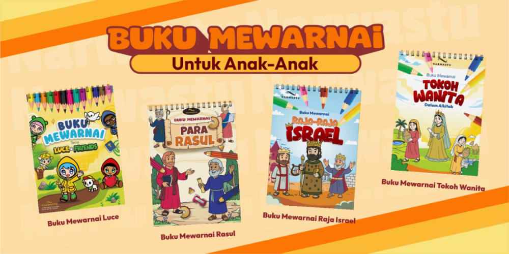 Promo Narwastu - Buku Mewarnai Untuk Anak-anak