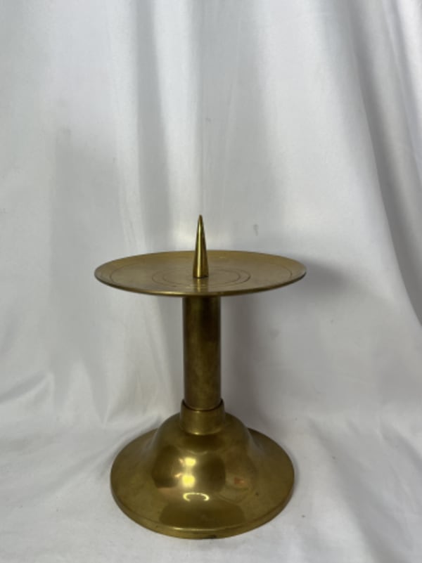 Jual TEMPAT LILIN KUNINGAN T.15