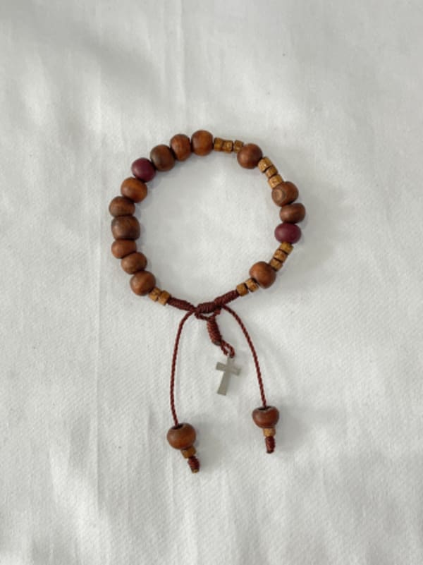 Jual Gelang Rosario Kayu