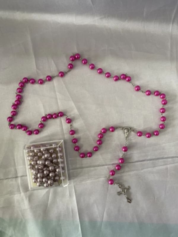 Jual  Kalung Rosario Mustin 8 ML  Nama Barang Kalung Rosario Mustin 8 ML
