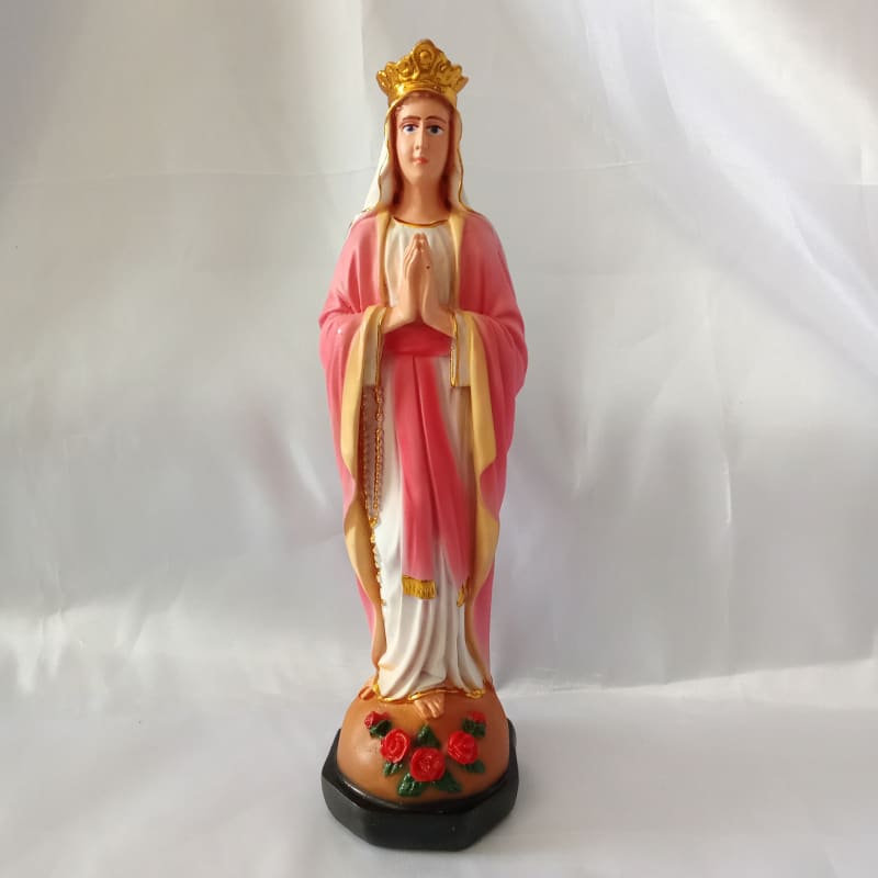 Patung Bunda Maria Lourdes Mahkota 24 Cm