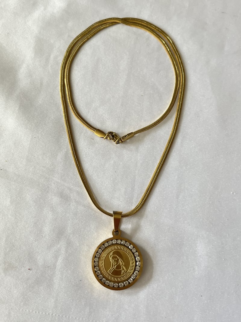 Kalung Liontin St. Michael 2,5 Cm