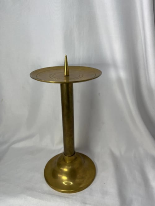 Tempat Lilin Kuningan T.25