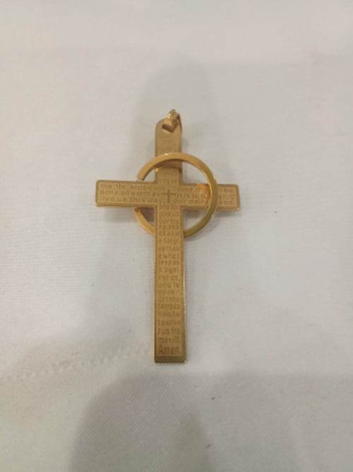 Liontin Salib Doa Bapa Kami Besar