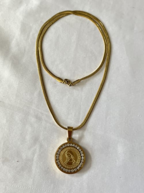 Kalung Medali Bunda Maria 2,5 Cm