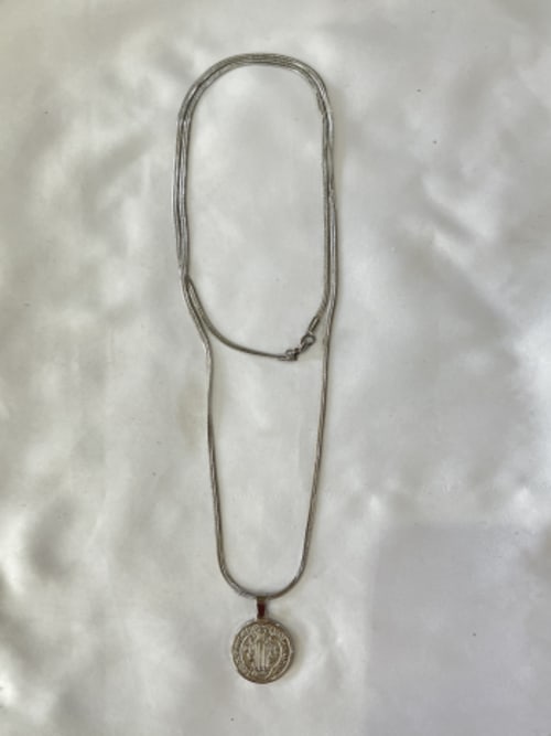 Kalung Medali Benediktus 2 Cm