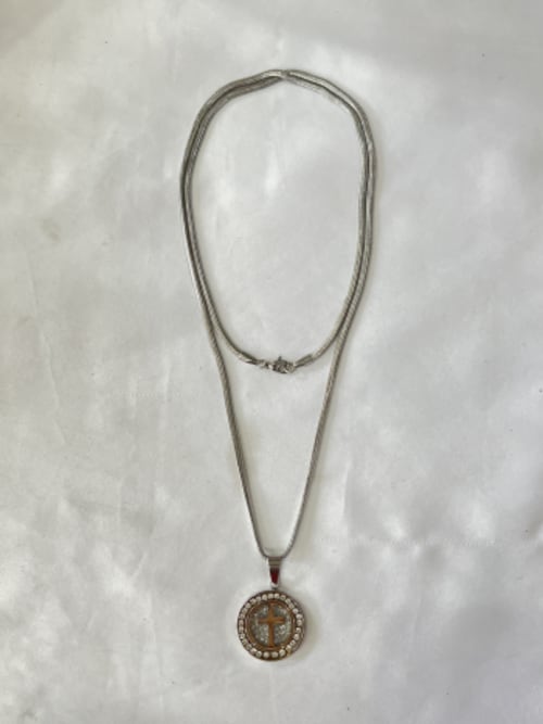 Kalung Salib Titanium