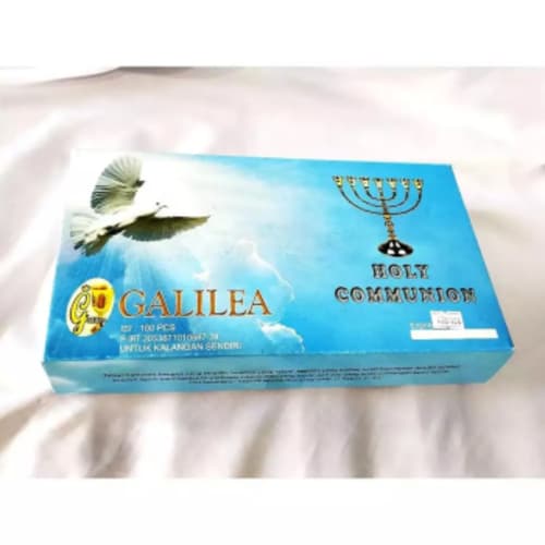 Anggur Cup + Hosti Ayat Galilea Isi 100pcs Box