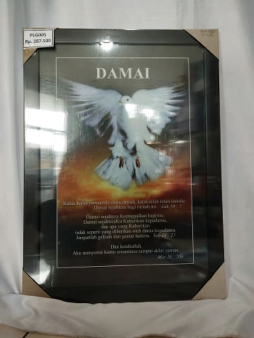 HIASAN DINDING FIGURA (DAMAI SUNSET)