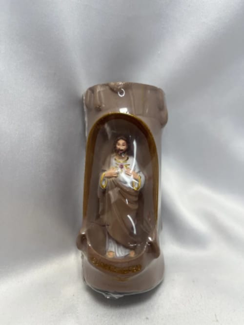 TEMPAT LILIN YESUS COKLAT CREAM