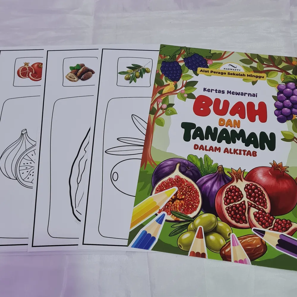 Kertas Mewarwani Buah dan Tanaman dalam Alkitab