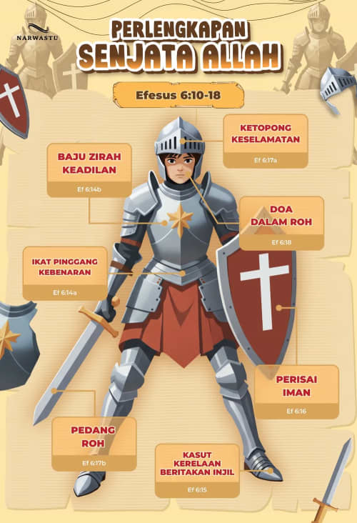 PERLENGKAPAN SENJATA ALLAH - SEKOLAH MINGGU
