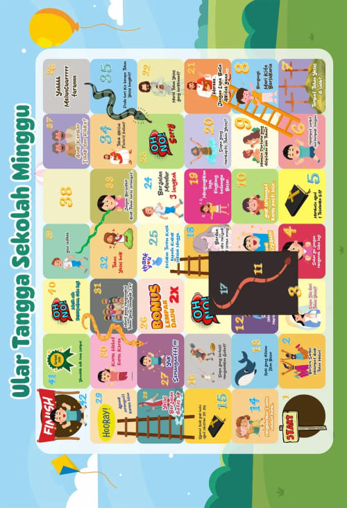 ULAR TANGGA SEKOLAH MINGGU