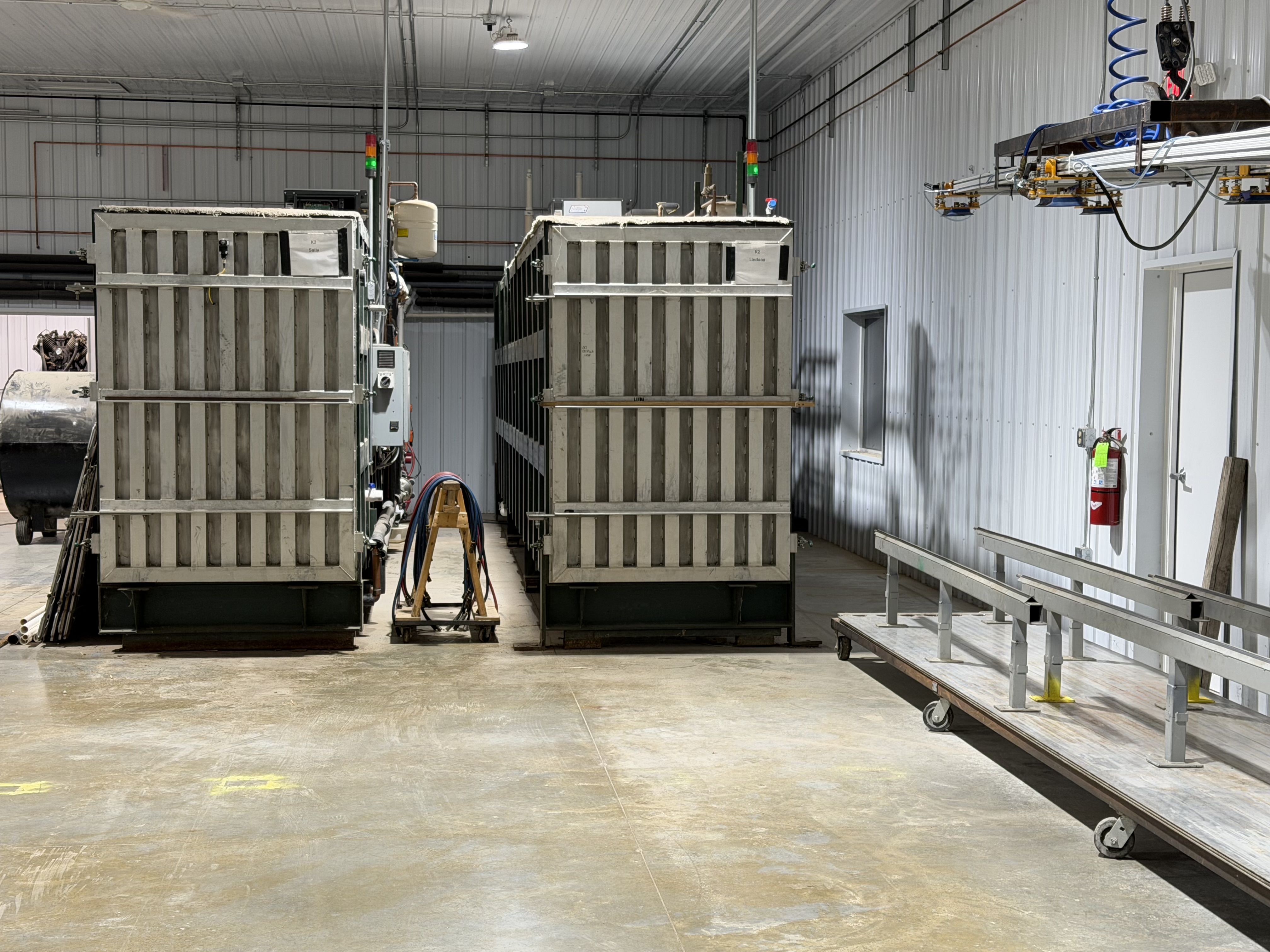 Vacuum kiln drying equipment at Custom Kiln Drying