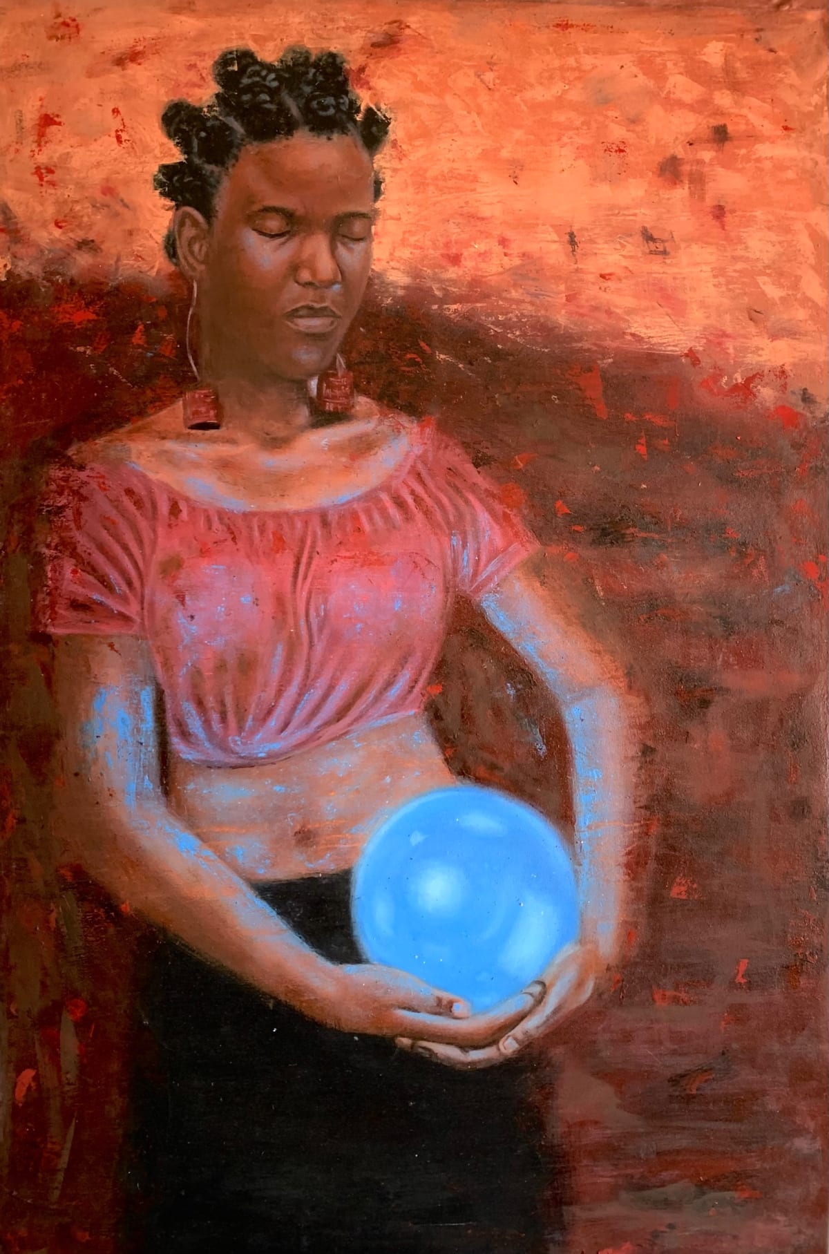 The light bearer by Joseph Atujor