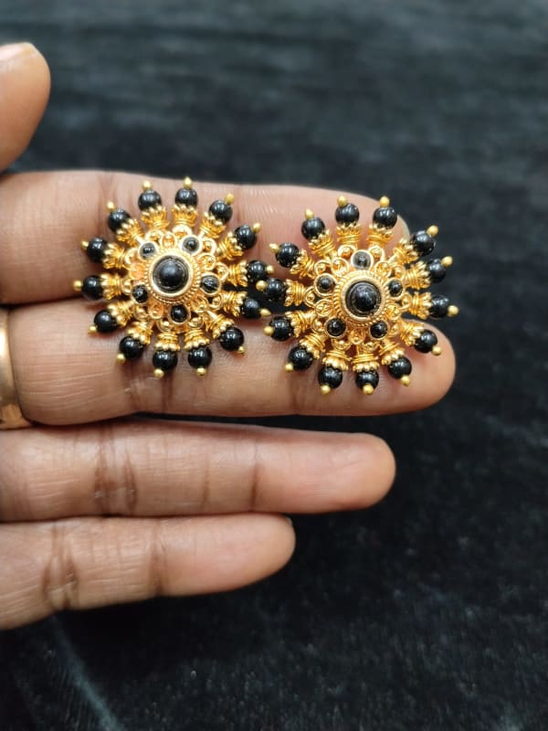 1 GRAM GOLD PLATED EAR RINGS - Earrings