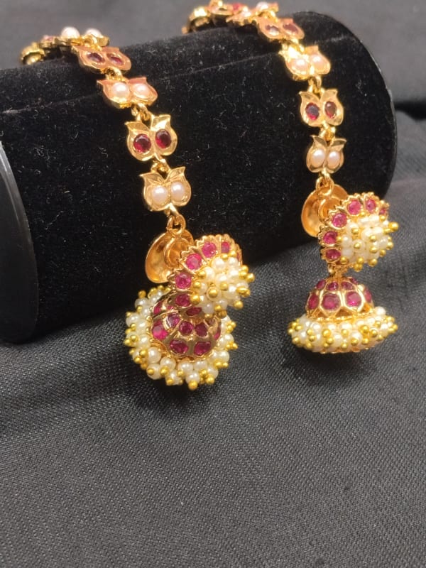 Pure Panchaloha Belli Moda Jumka - One Gram Gold