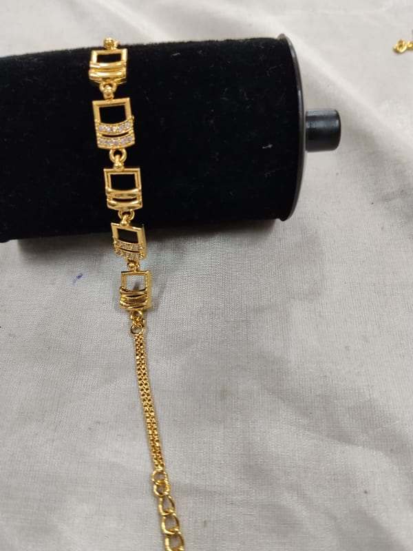Pure Panchaloha Gold Plated Bracelet - One Gram Gold