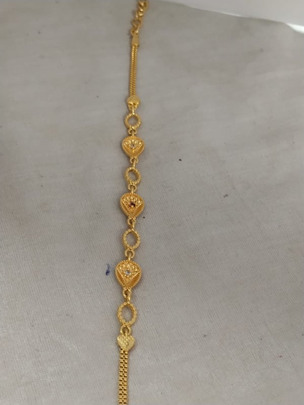 Pure Panchaloha Gold Plated Bracelet - One Gram Gold