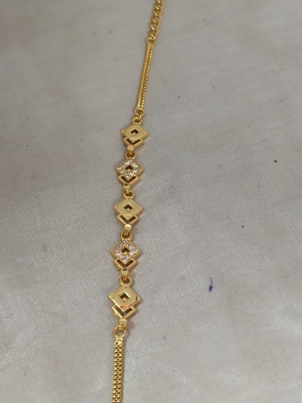 Pure Panchaloha Gold Plated Bracelet - One Gram Gold