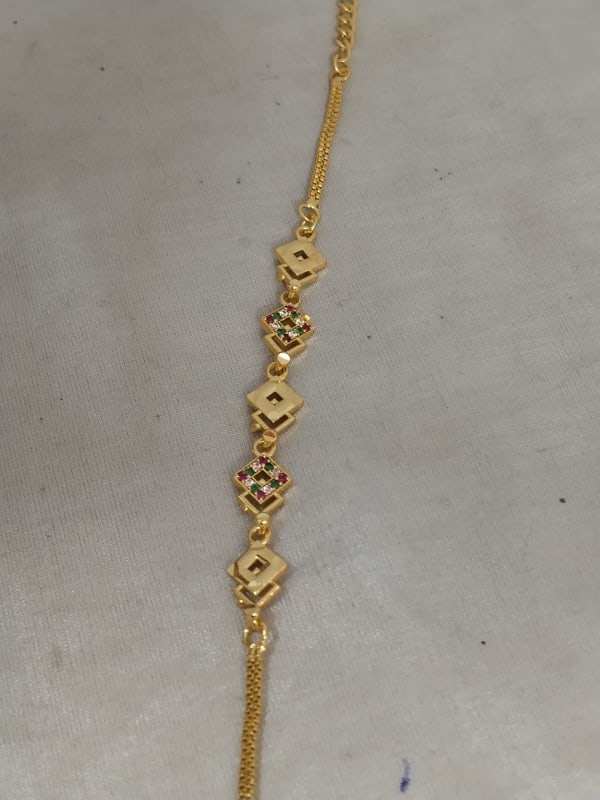 Pure Panchaloha Gold Plated Bracelet - One Gram Gold