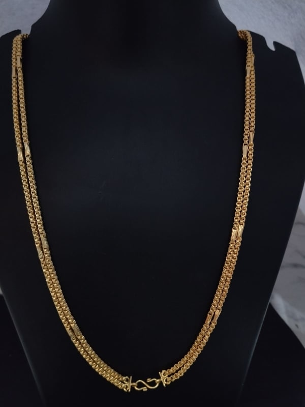 One Gram Gold Plated Chains 24" - Mangalsutras