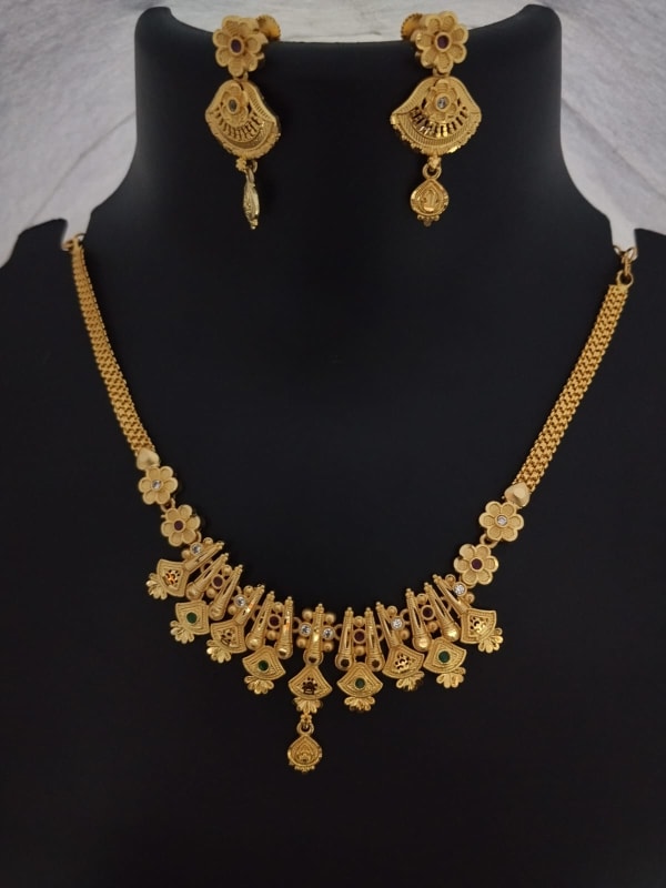 South Indian Wedding Necklece - Nacklece set