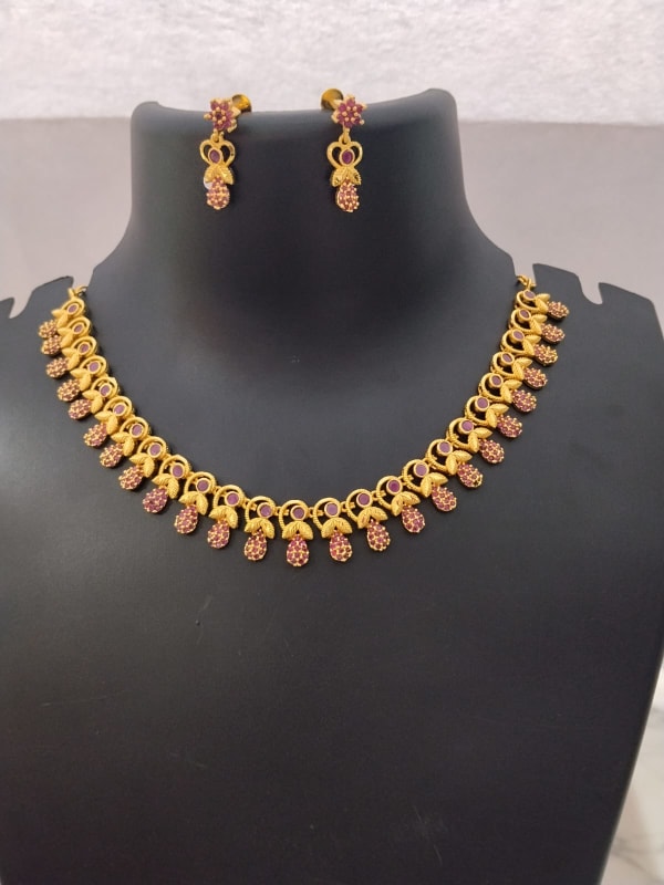 South Indian Wedding Necklece - Nacklece set