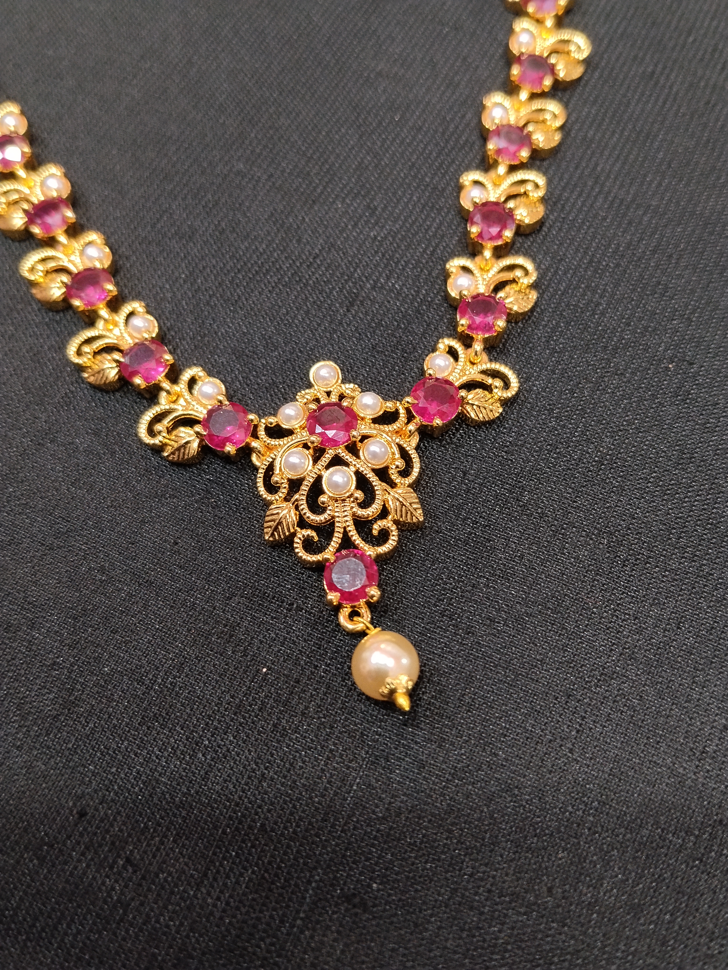 Panchaloha Necklece  gold plated alternate view